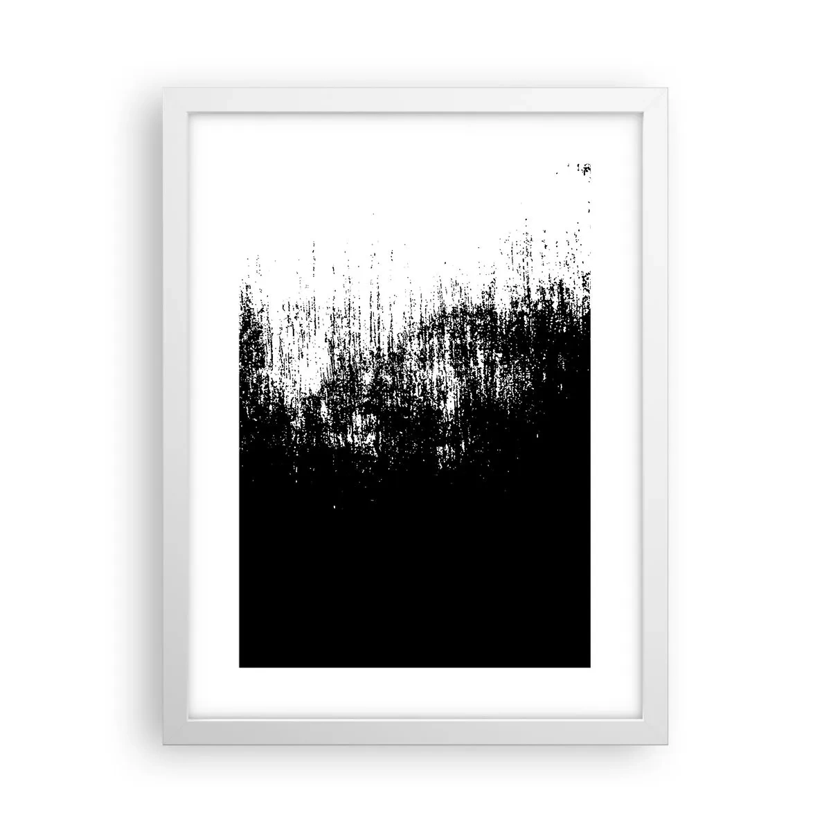 Poster în ramă albă - Iar câștigătorul este... - 30x40 cm