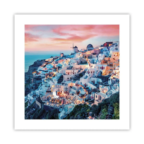Poster - Vacanța ta grecească - 40x40 cm