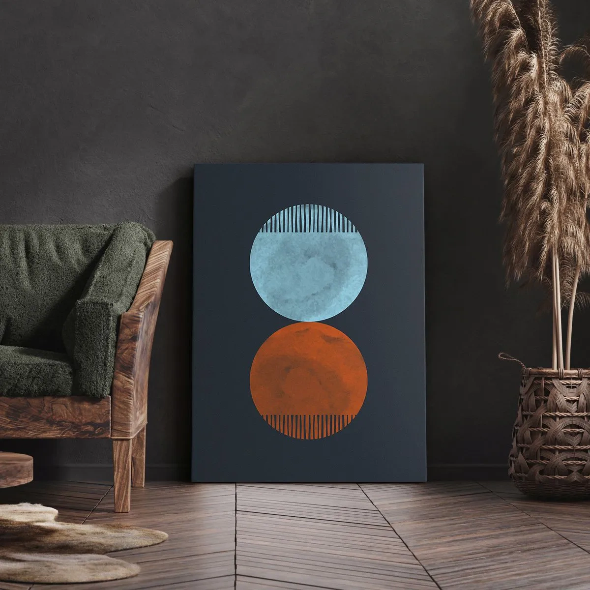 Tablou pe pânză - Doar geometrie? - 50x70 cm