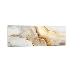 Tablou pe sticlă - Abstracție: frumusețe și bunătate - 160x50 cm