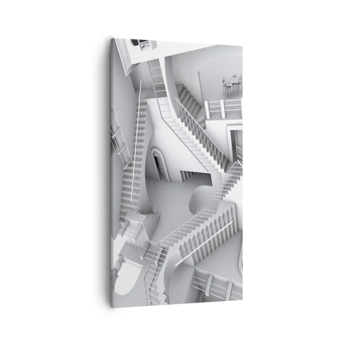 Tablou pe pânză - Paradoxurile spațiului - 55x100 cm