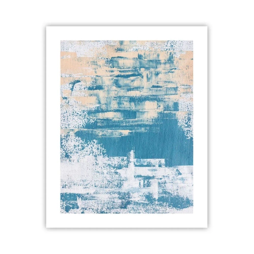 Poster - Prin ţurţur de gheață - 40x50 cm