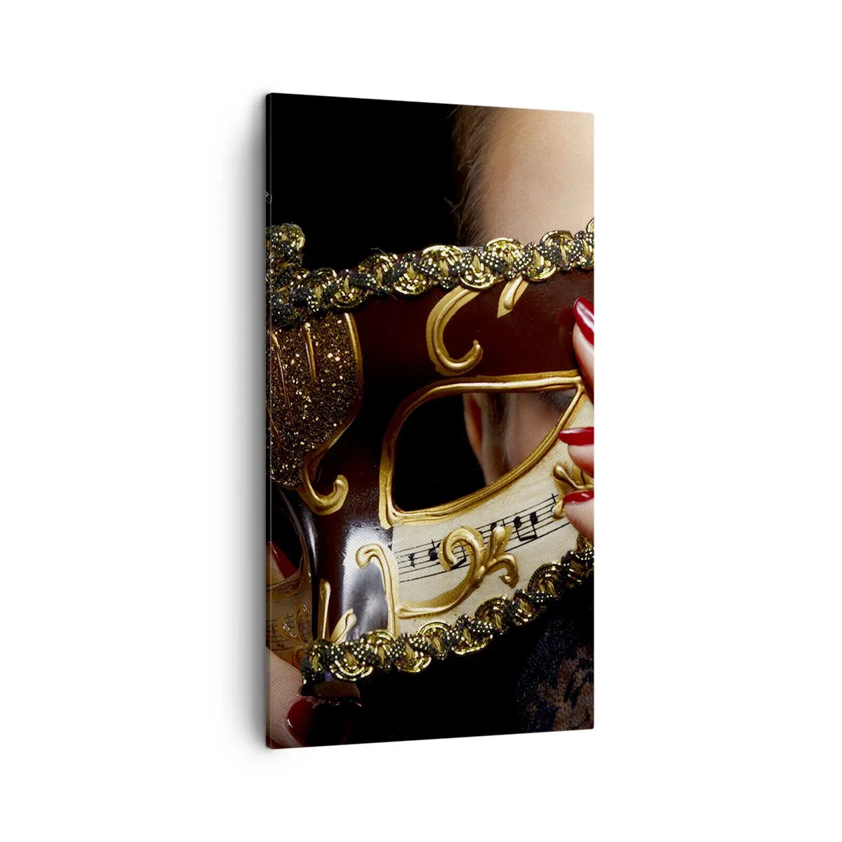 Tablou pe pânză - Lumea mea este barocă - 45x80 cm