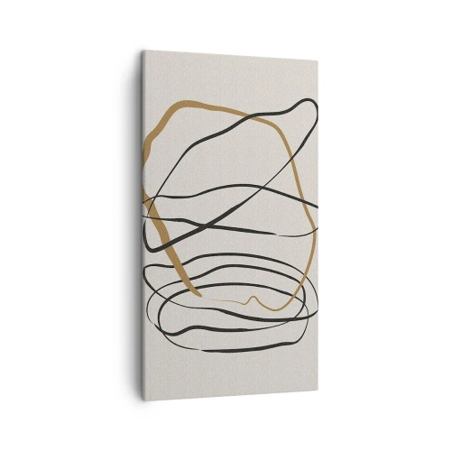 Tablou pe pânză - Compoziție - Dans posesiv - 45x80 cm