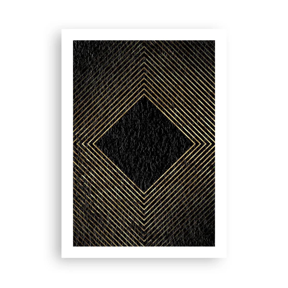 Poster - Geometrie în stil glamour - 50x70 cm