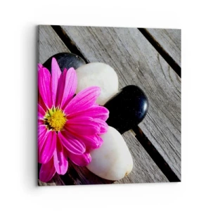 Tablou pe pânză - Odihnă pe dig - 70x70 cm