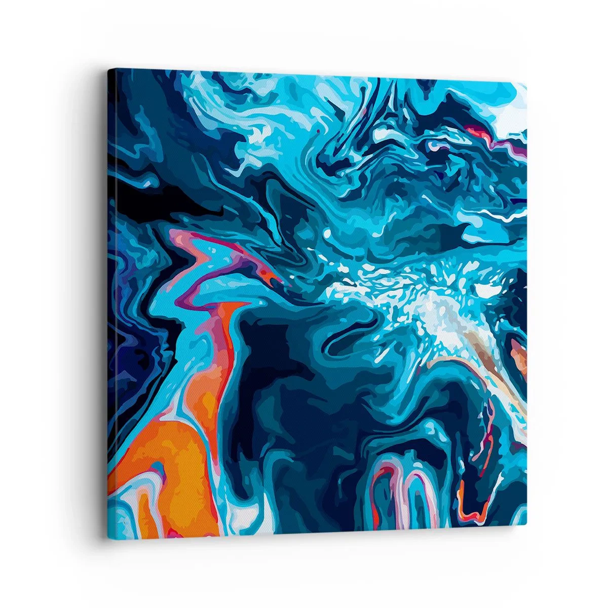 Tablou pe pânză - Călătorie spre centrul cerului - 30x30 cm