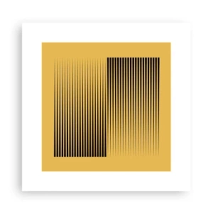 Poster - Pătratul contrariilor - 30x30 cm