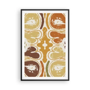 Poster în ramă neagră - Abstracție sentimentală - 61x91 cm