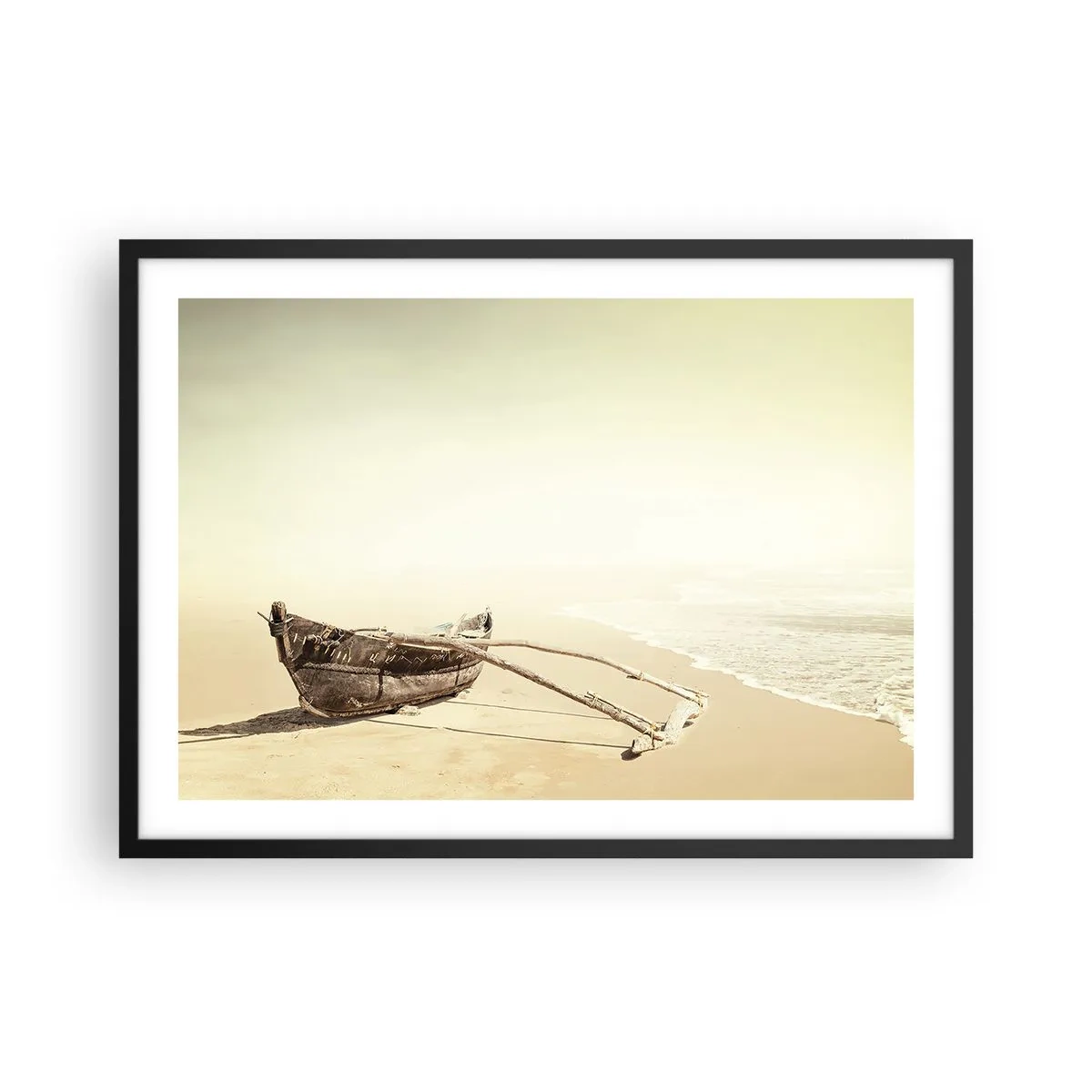 Poster în ramă neagră - O amintire din Mările Sudului - 70x50 cm