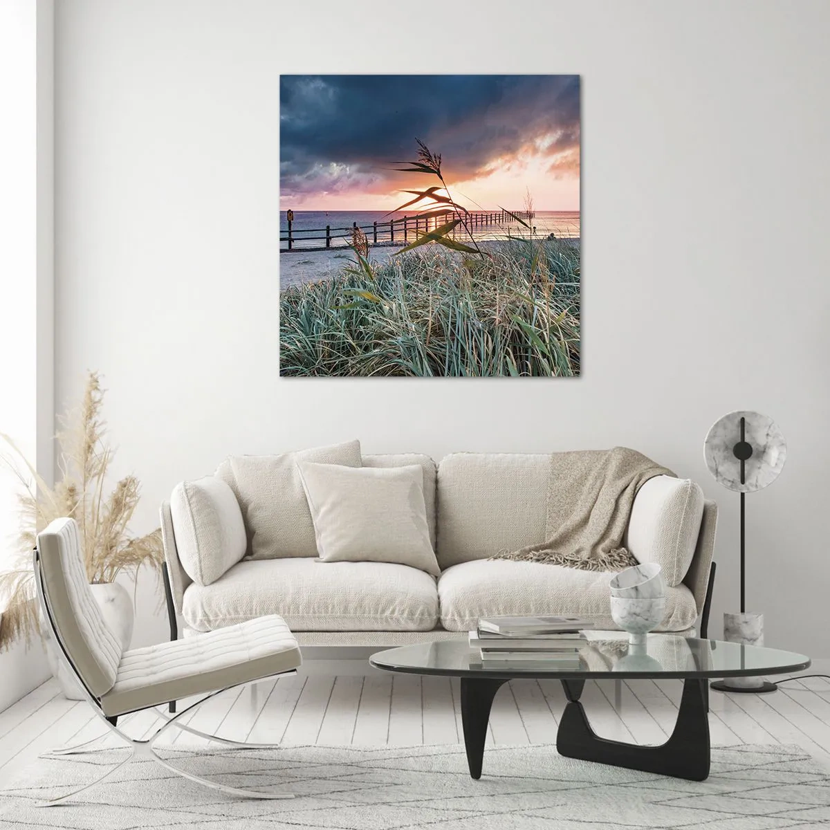 Tablou pe sticlă - Nu trece cu vântul - 70x70 cm