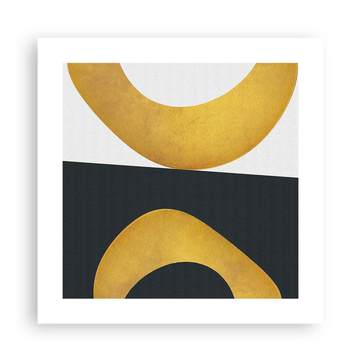 Poster - În primul rând: aurul - 40x40 cm