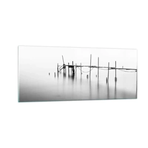 Tablou pe sticlă - Și dacă lumea nu ar exista? - 100x40 cm