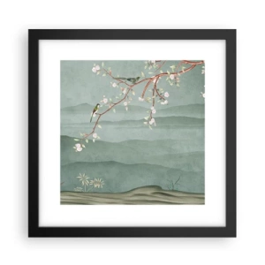 Poster în ramă neagră - Primăvara, ah, tu ești - 30x30 cm