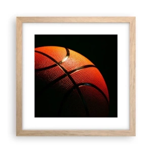 Poster în ramă de stejar deschis - Frumoasă ca o planetă - 30x30 cm