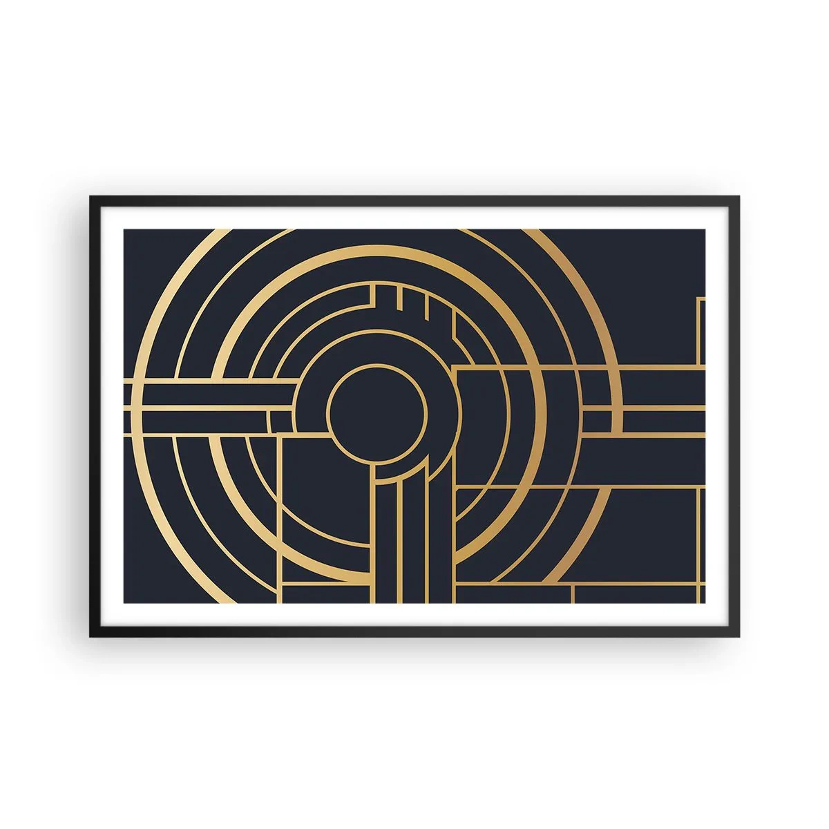 Poster în ramă neagră - Întoarcerea lucrurilor - 91x61 cm