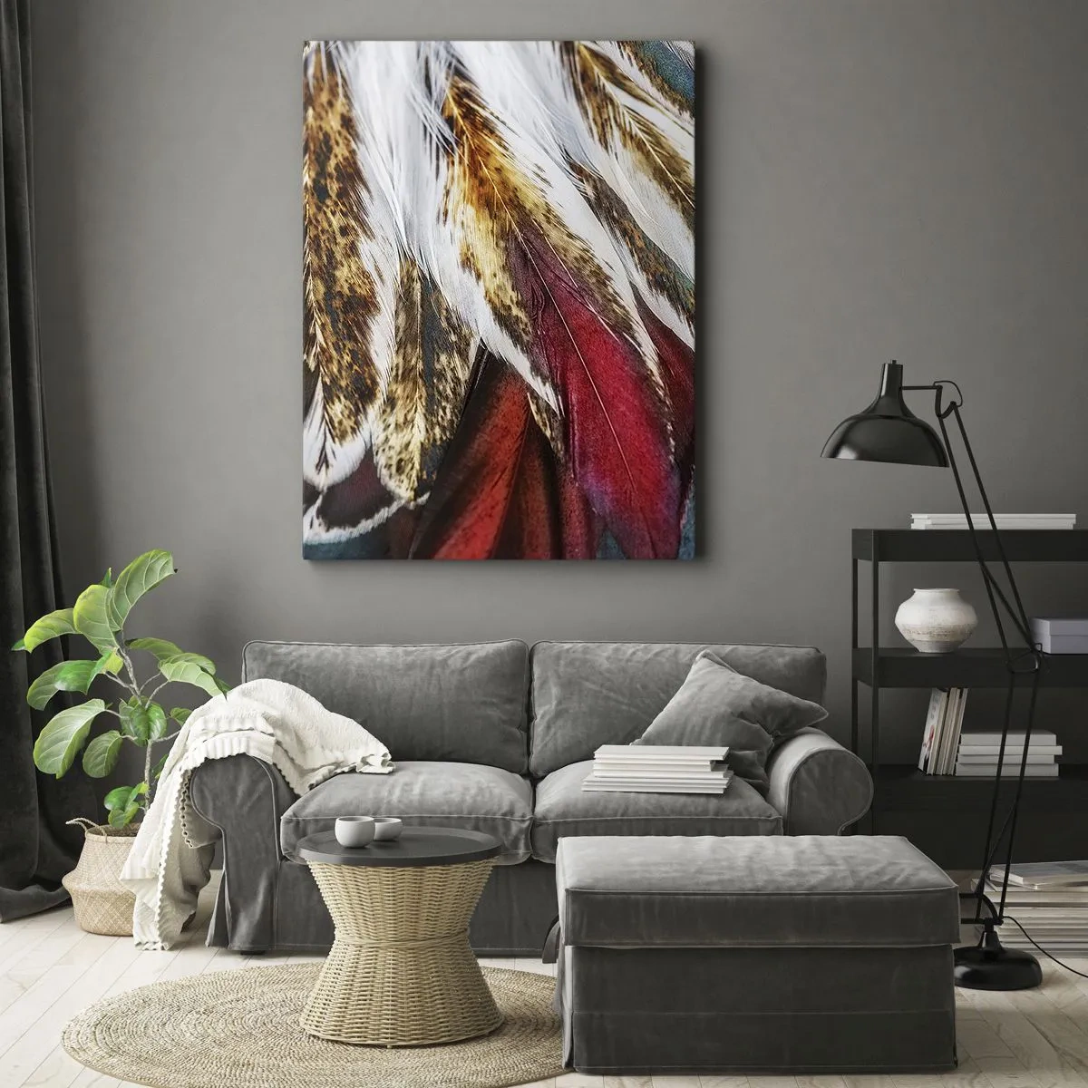 Tablou pe pânză - Secretele zborului - 55x100 cm