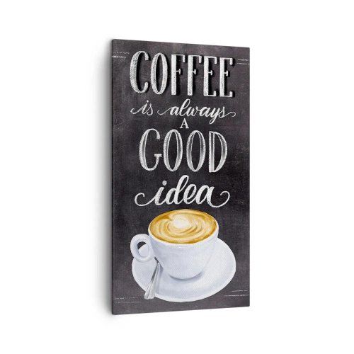 Tablou pe pânză - Of course! - 45x80 cm