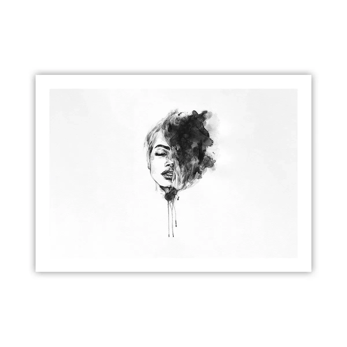 Poster - La ce visează frumoasa - 70x50 cm