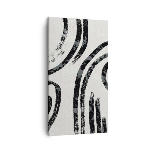 Tablou pe pânză - Pe jumătate oprit - 45x80 cm