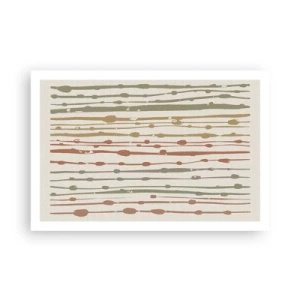Poster - Notația culorilor muzicale - 91x61 cm