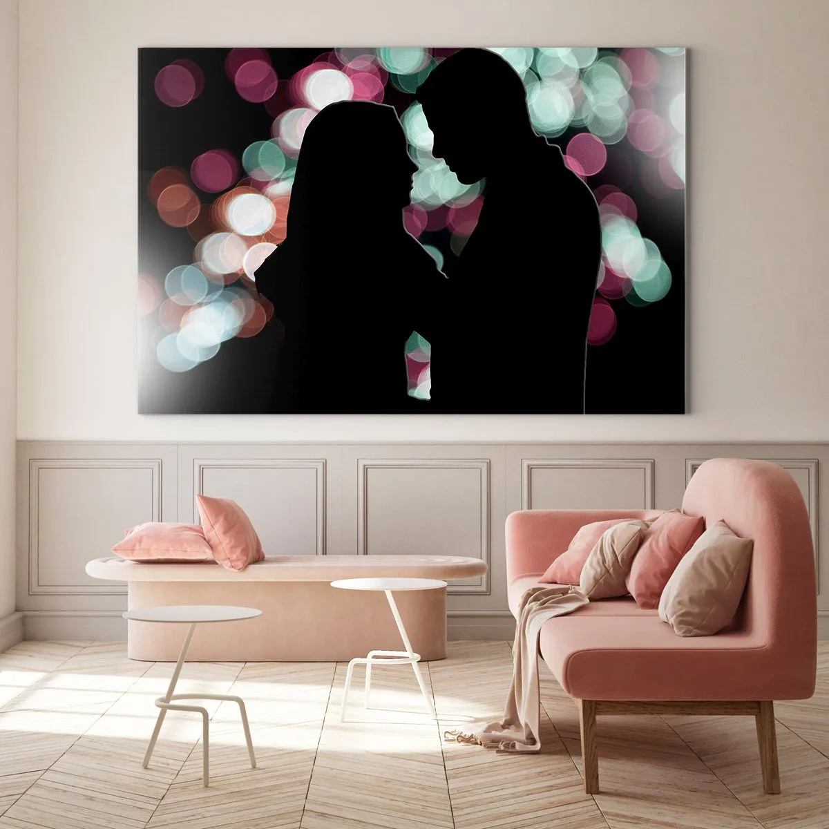 Tablou pe sticlă - Da! - 120x80 cm