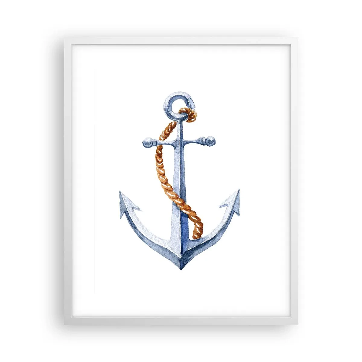 Poster în ramă albă - Ahoy aventura! - 40x50 cm