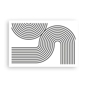 Poster - Pe o curbă - 91x61 cm