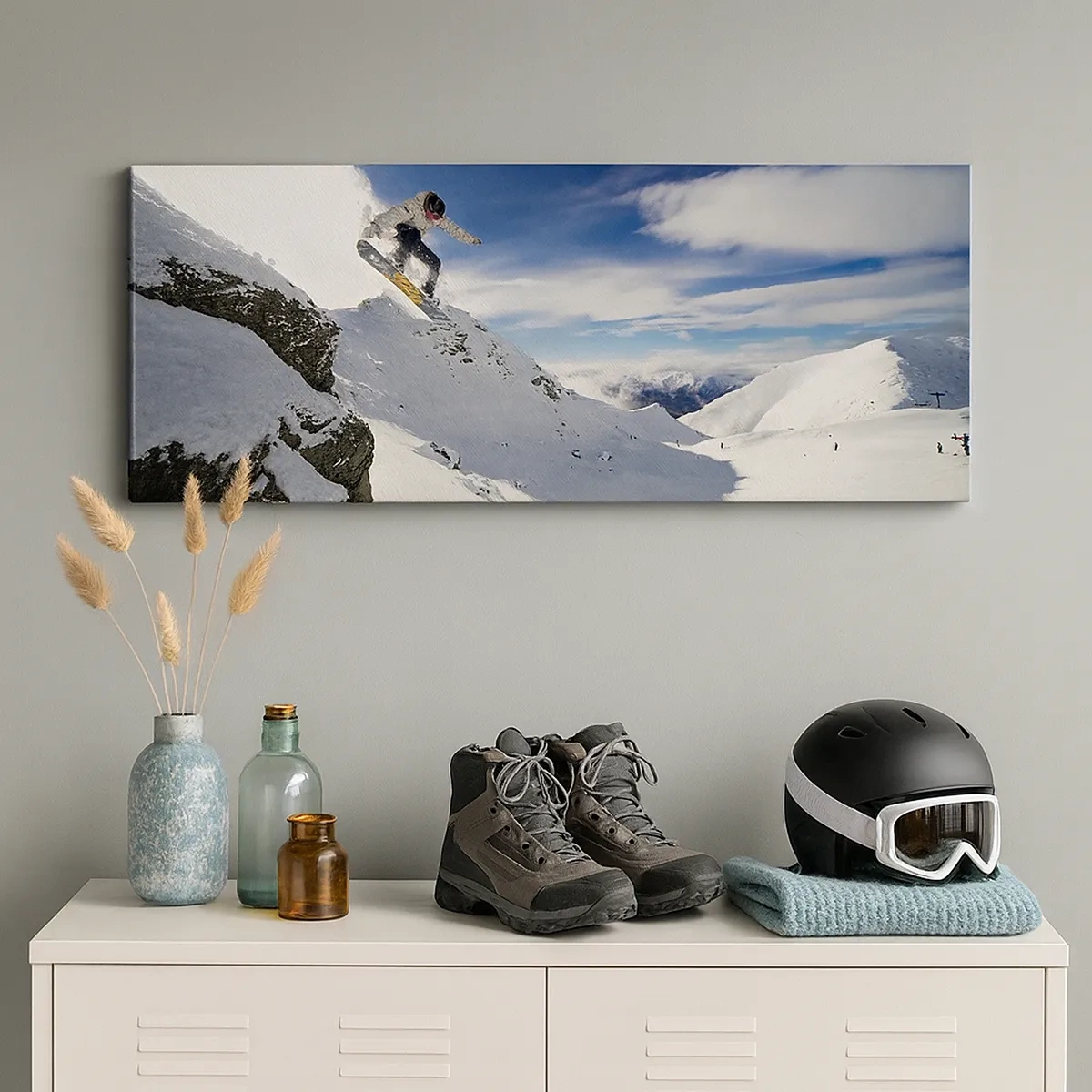 Tablou pe pânză - Libertate fără frontiere - 30x30 cm