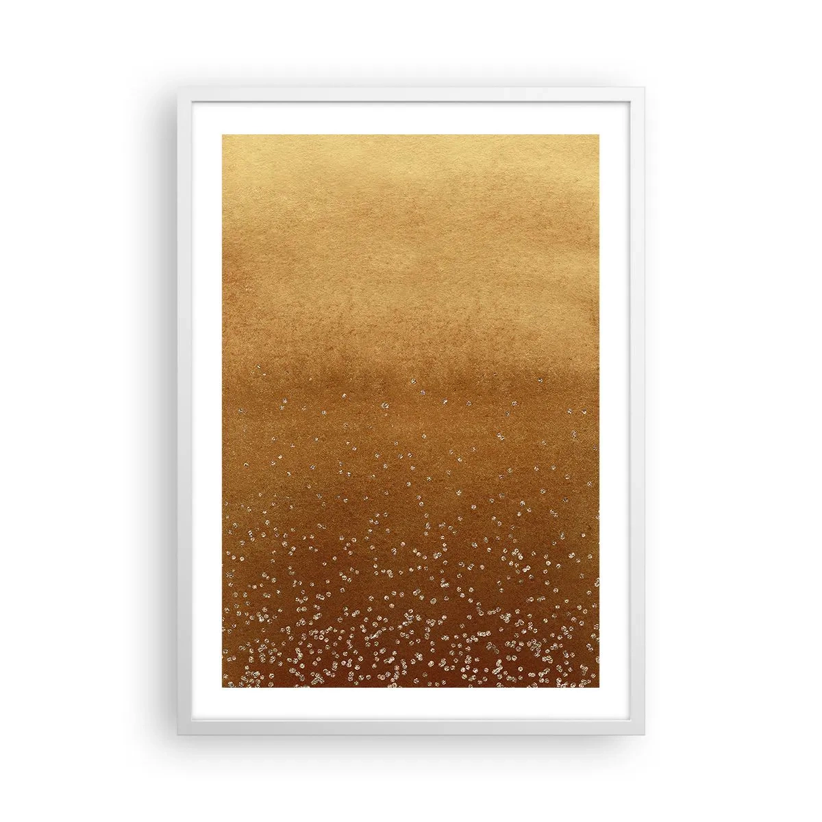 Poster în ramă albă - Nașterea luminii - 50x70 cm