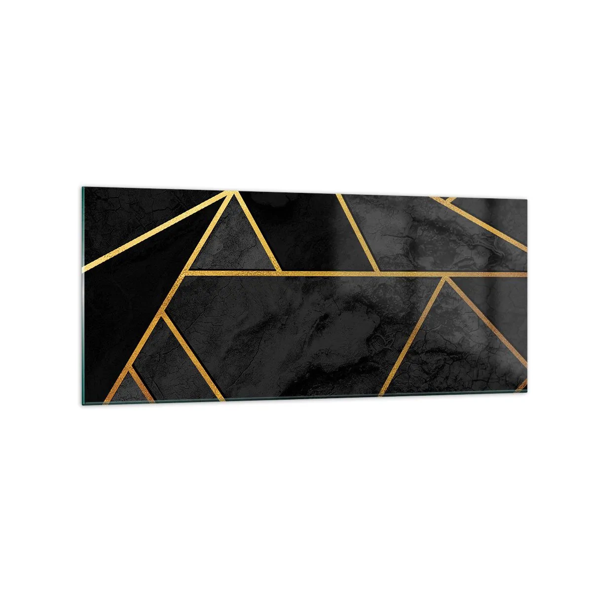 Tablou pe sticlă - Întuneric și lumină - 120x50 cm