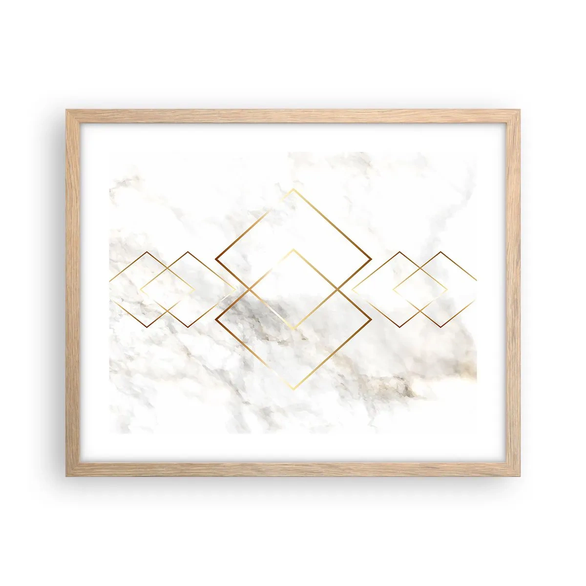 Poster în ramă de stejar deschis - Vedere spre infinit - 50x40 cm