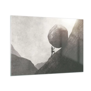 Tablou pe sticlă - Cred, în ciuda așteptărilor - 100x70 cm