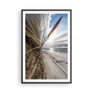 Poster în ramă neagră - O întâlnire a elementelor - 61x91 cm