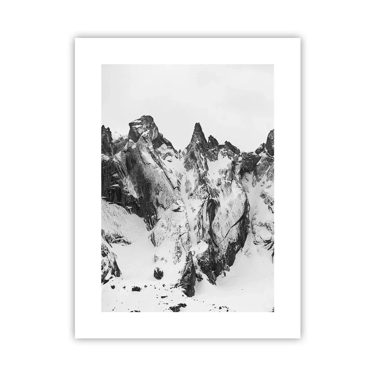 Poster - Amenințarea crestei de granit - 30x40 cm