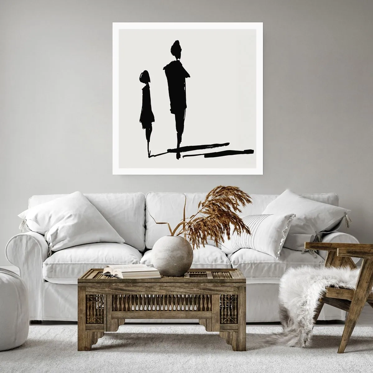 Poster - Cu siguranță împreună? - 60x60 cm