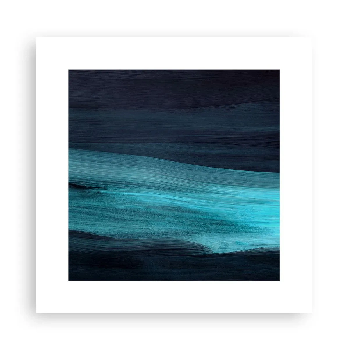 Poster - Du-te cu fluxul - 30x30 cm