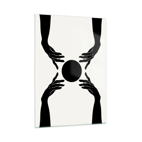 Tablou pe sticlă - Semnul secret - 50x70 cm