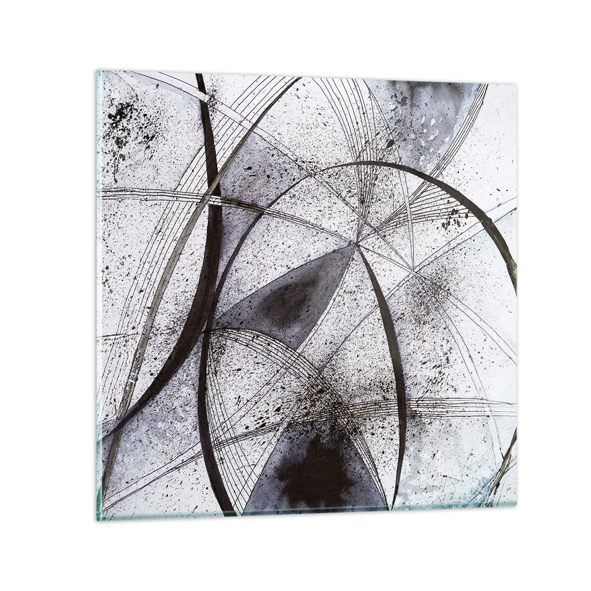 Tablou pe sticlă - O fantezie futuristă - 60x60 cm