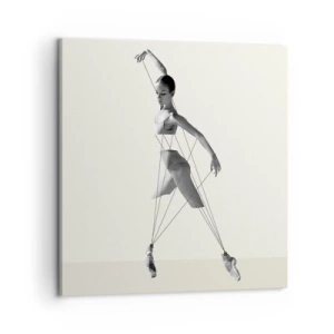 Tablou pe pânză - Într-un teatru de lumină - 60x60 cm