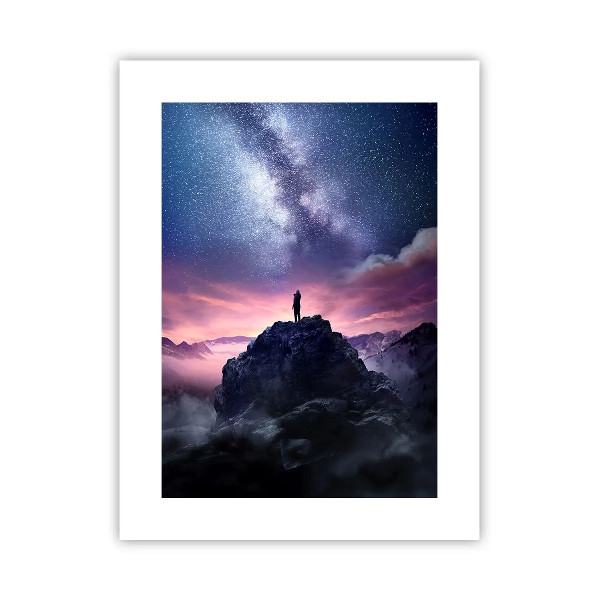 Poster - Și a simțit viața - 30x40 cm
