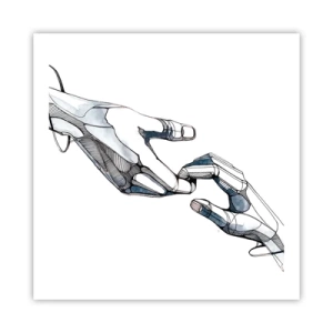 Poster - Gest frumos - 60x60 cm