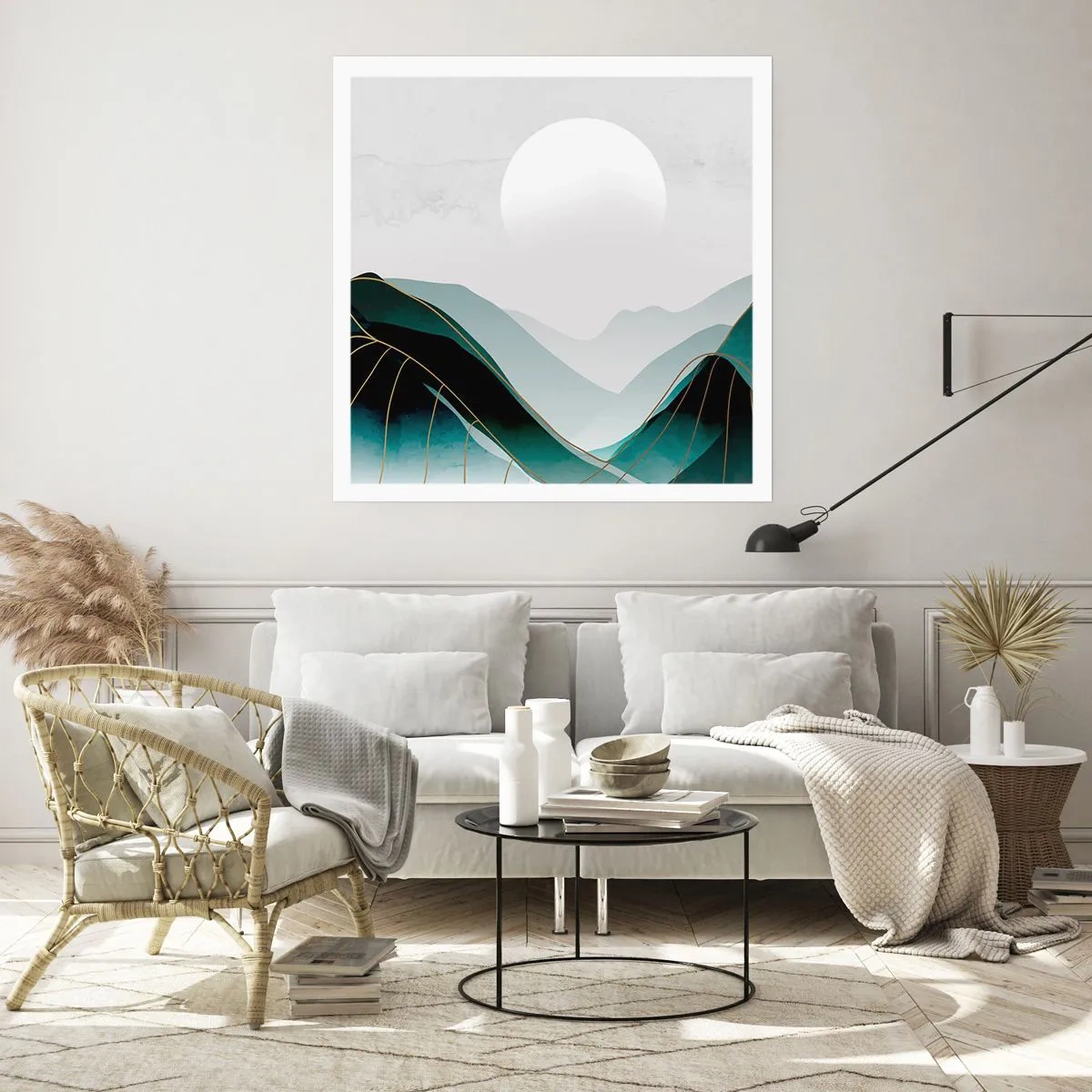 Poster - Măreție deplină - 40x40 cm