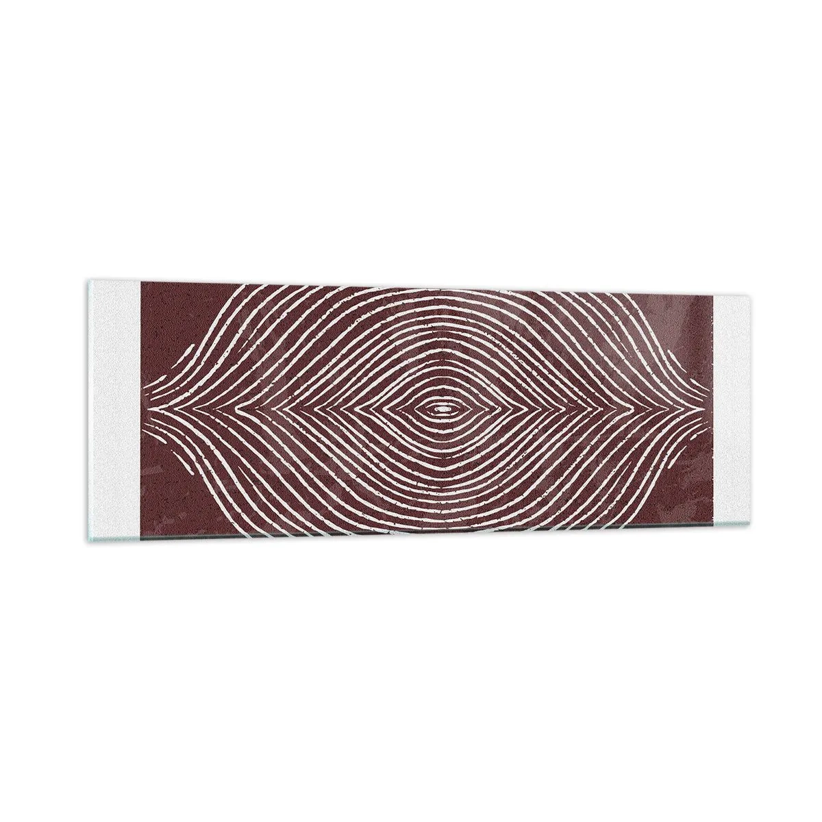 Tablou pe sticlă - Spațiul vorbește - 90x30 cm