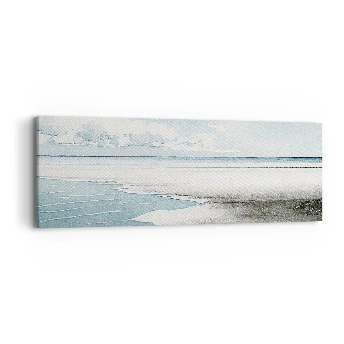Tablou pe pânză - Mareea blândă - 90x30 cm