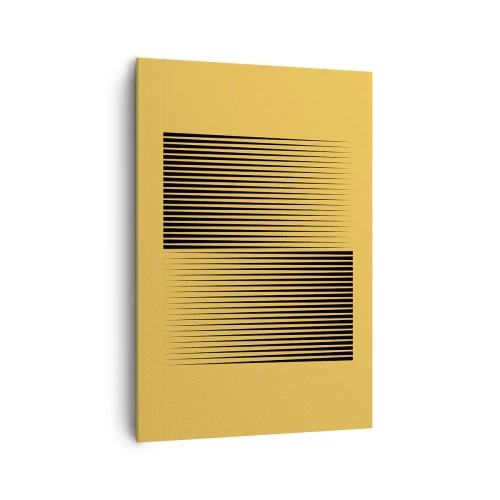 Tablou pe pânză - Pătratul contrariilor - 70x100 cm