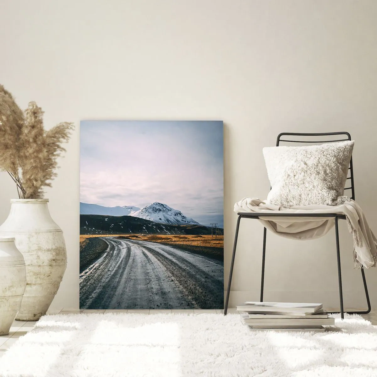Tablou pe sticlă - În stilul islandez - 50x70 cm