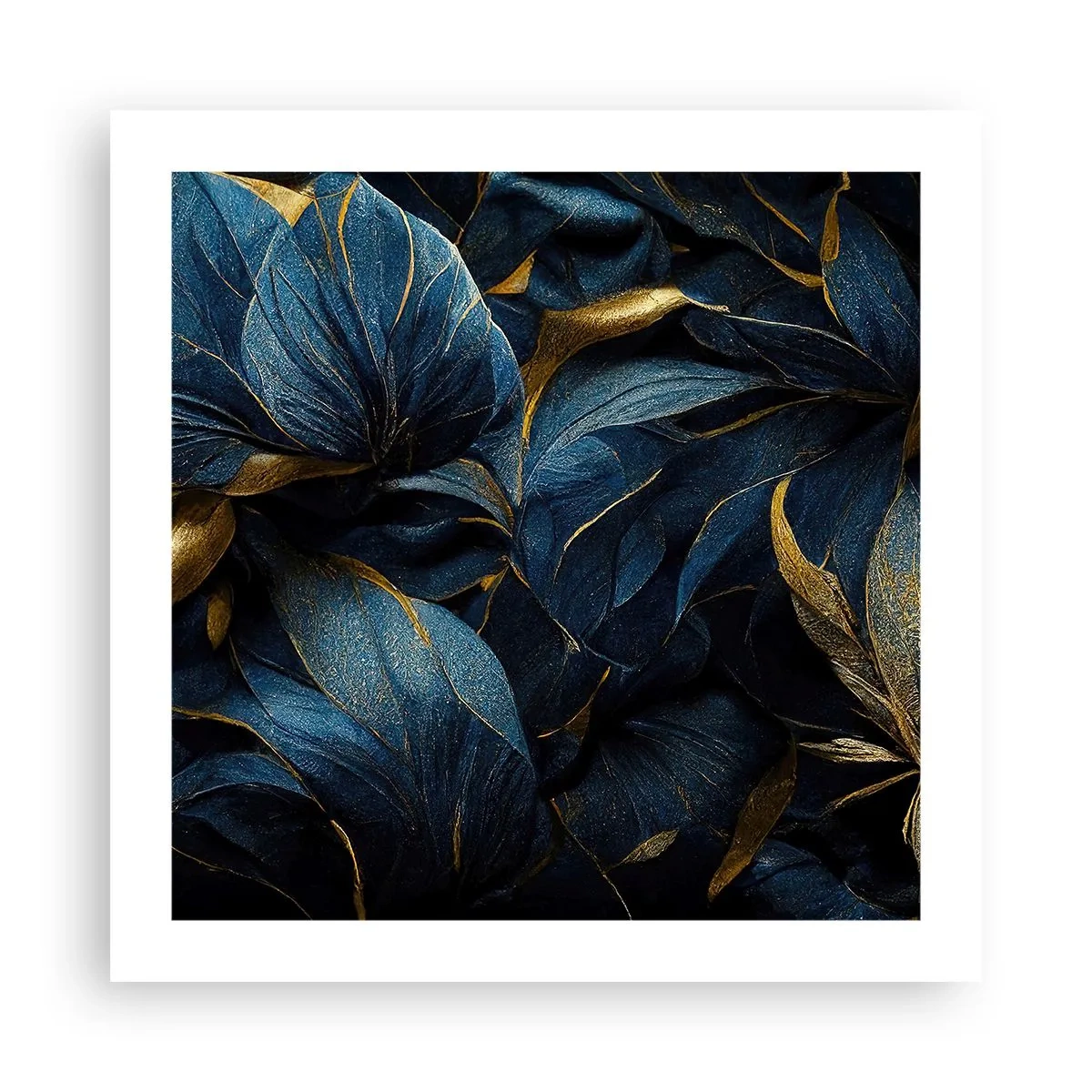 Poster - Căptușită cu aur - 50x50 cm