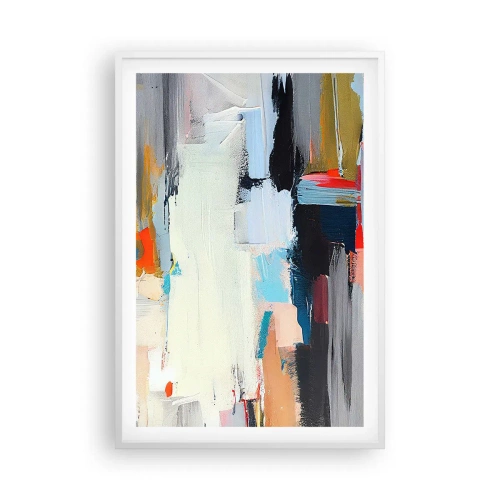 Poster în ramă albă - Există o metodă? - 61x91 cm