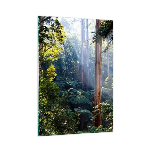 Tablou pe sticlă - O poveste din pădure - 50x70 cm